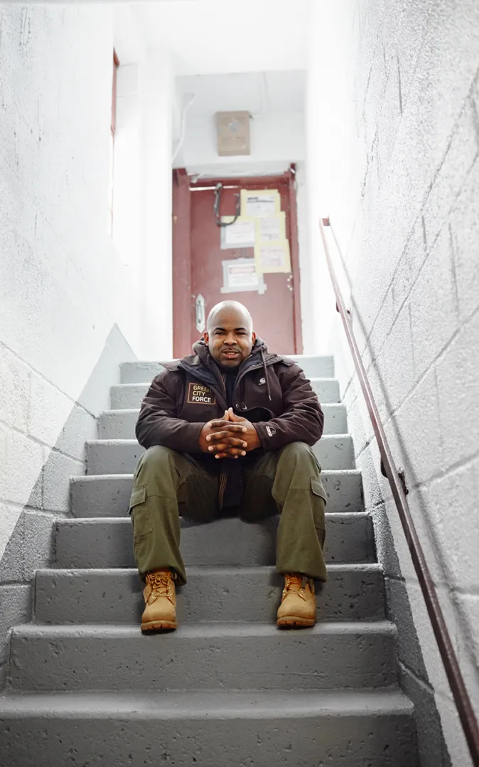 Lawrence Harris, Senior Team Leader, Green City Force, Brooklyn, New York