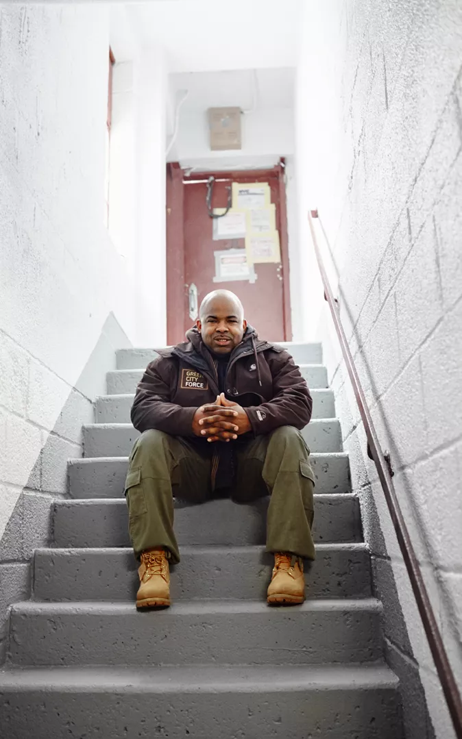 Lawrence Harris, Senior Team Leader, Green City Force, Brooklyn, New York
