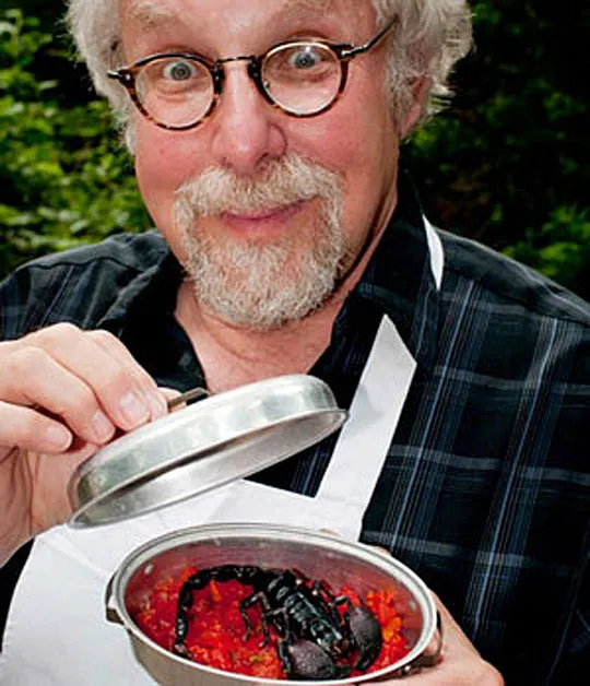 Insect chef David George Gordon