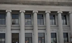 columns on a government office building