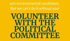 volunteer with the political committee