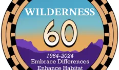 Logo of the 60th Anniversary of the Wilderness Act