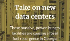Take on new data centers - These massive, power-hungry facilities are causing a fossil fuel resurgence in Georgia