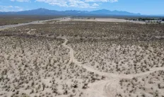 Aerial view of the proposed site of the Project Blu Data Center near Tucson, AZ