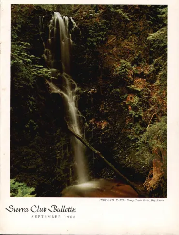 Sierra Club Bulletin September 1968