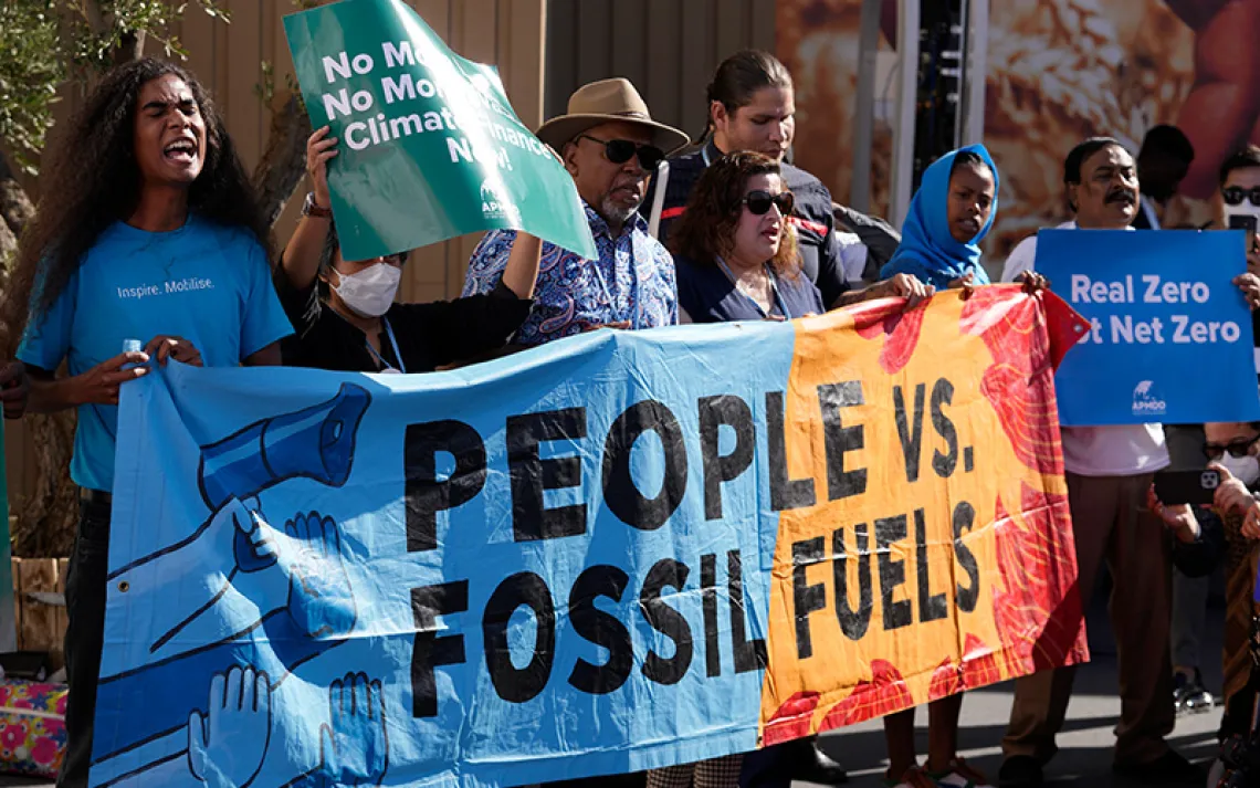 Fossil Fuel Lobbyists Flood the UN Climate Talks in Egypt | Sierra Club
