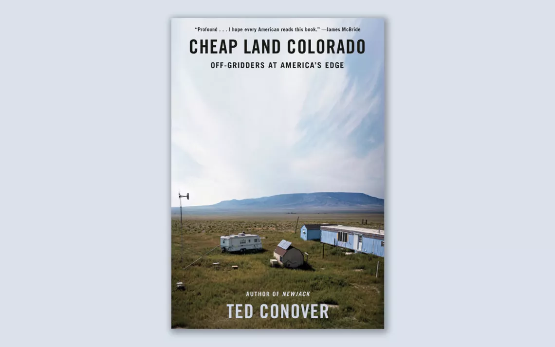 Front book cover of Cheap Land Colorado.
