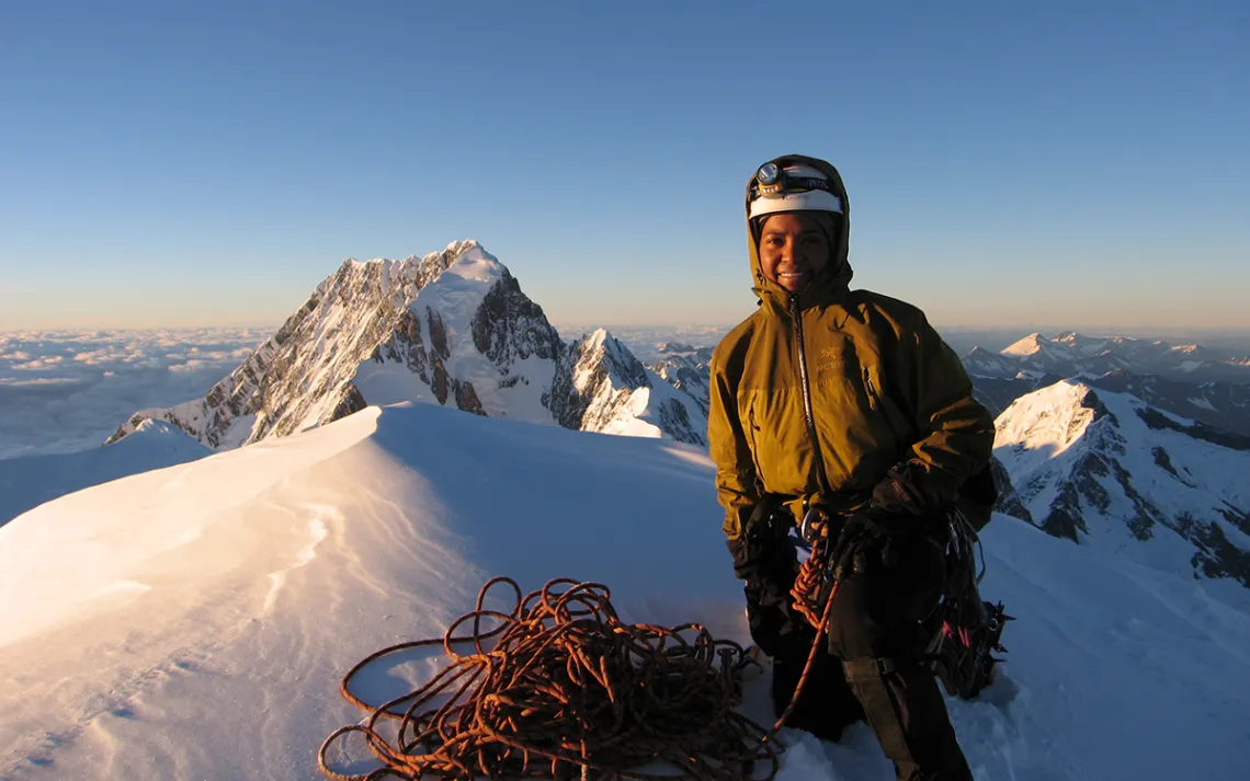 Climber Sophia Danenberg