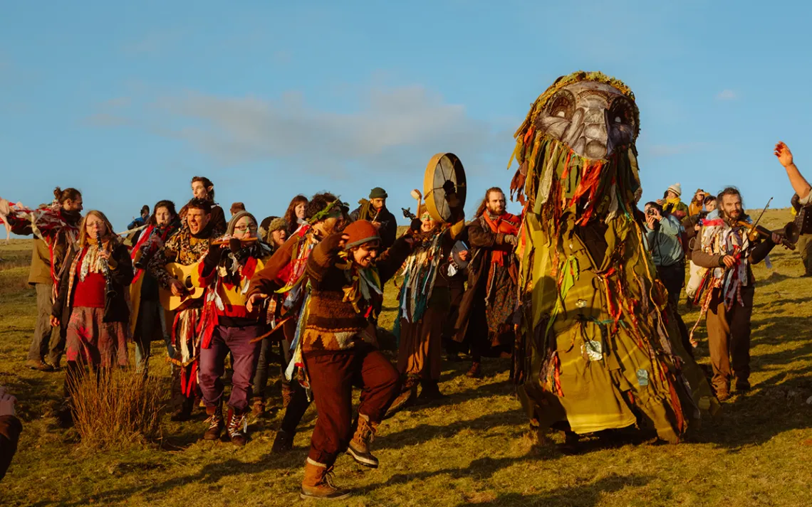 Dartmoor protest