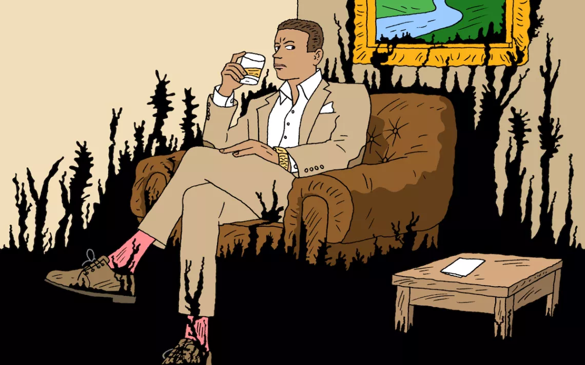 Illustration by Peter Arkle
