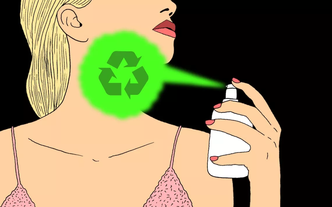 Eco-friendly perfume