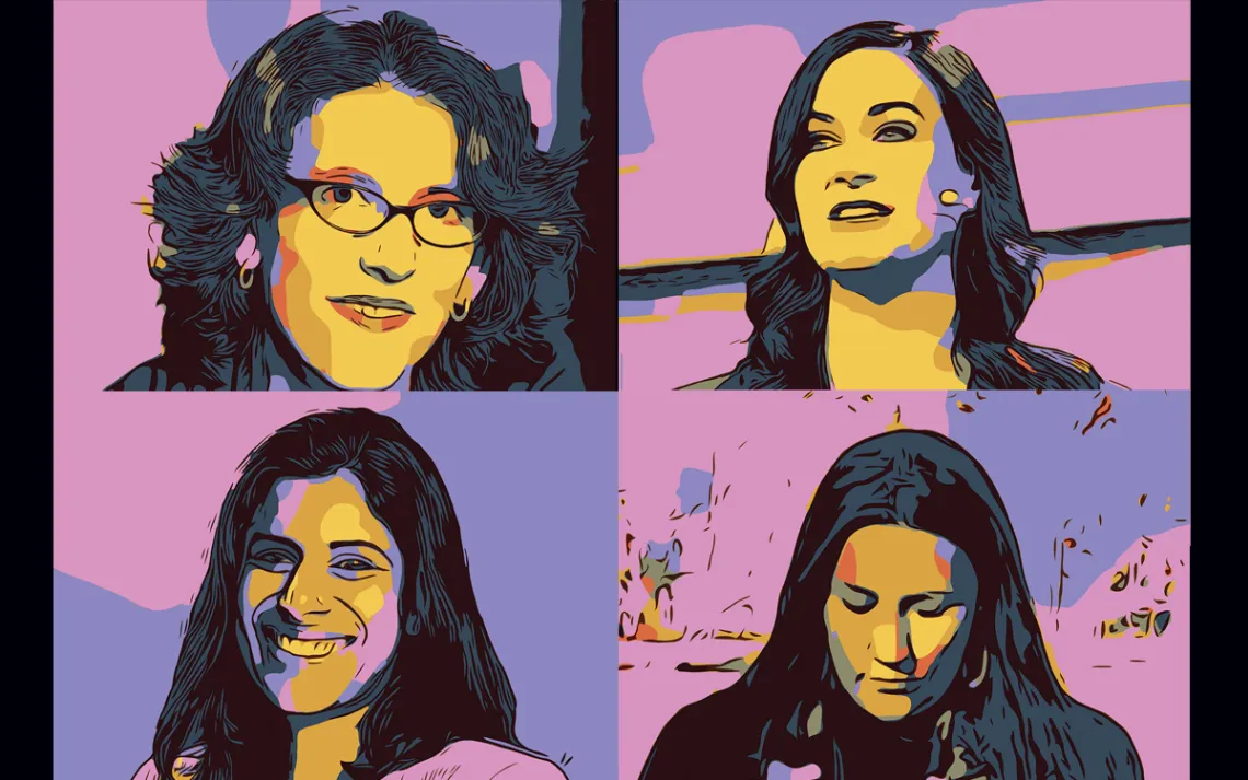 Katharine Wilkinson, Sherri Mitchell, Juliet Schor, and Shahzeen Attari
