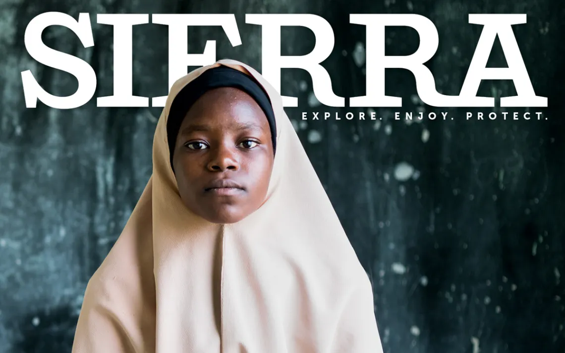 Sierra magazine cover