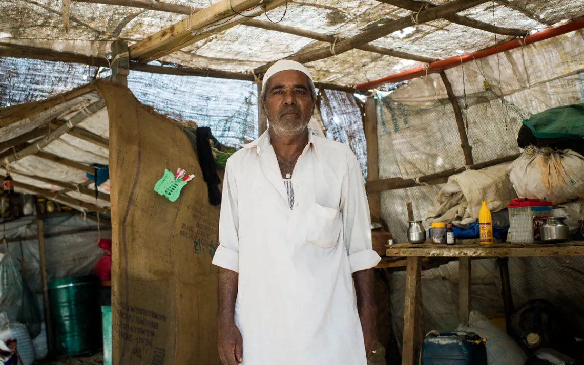 Fisherman Budha Ismail Jam is the lead plaintiff suing the International Finance Corporation, the private lending arm of the World Bank.