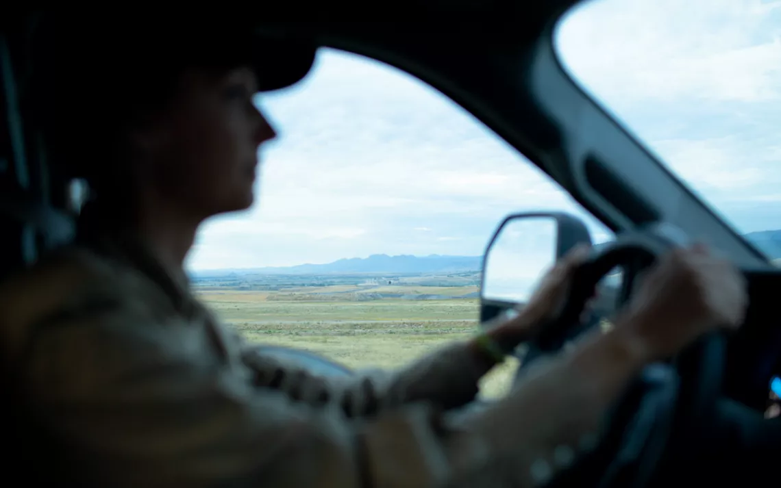 Boulder County Parks and Open Space hunt coordinator Jenny Dalton