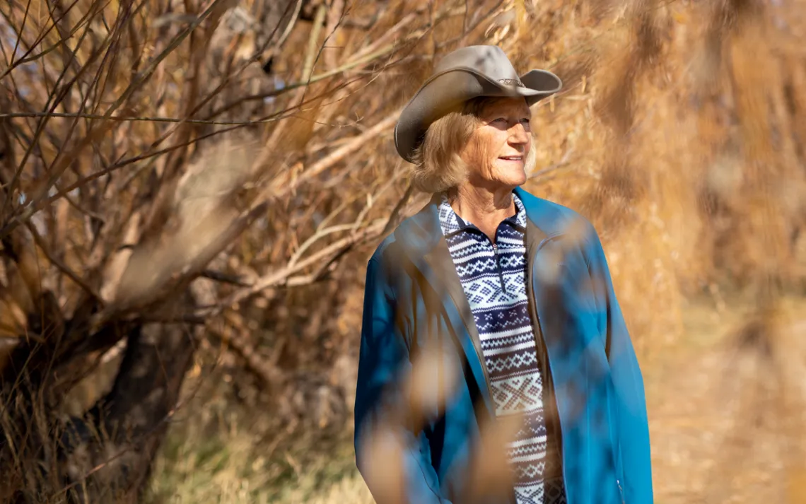 Suzanne Webel has been a vocal critic of the elk-hunting program, which she says comes at the expense of recreation.
