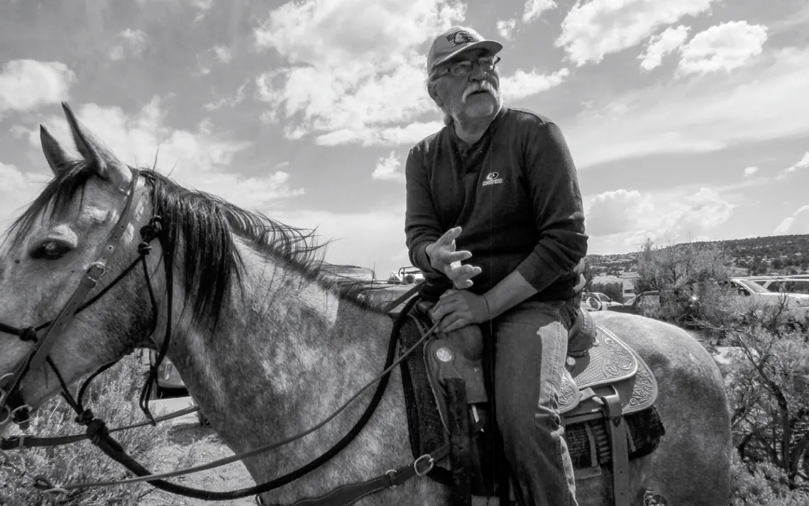Willie Grayeyes had to prove his Utah residency in court to serve in public office. | Photo by&nbsp;Judy Fahys/KUER