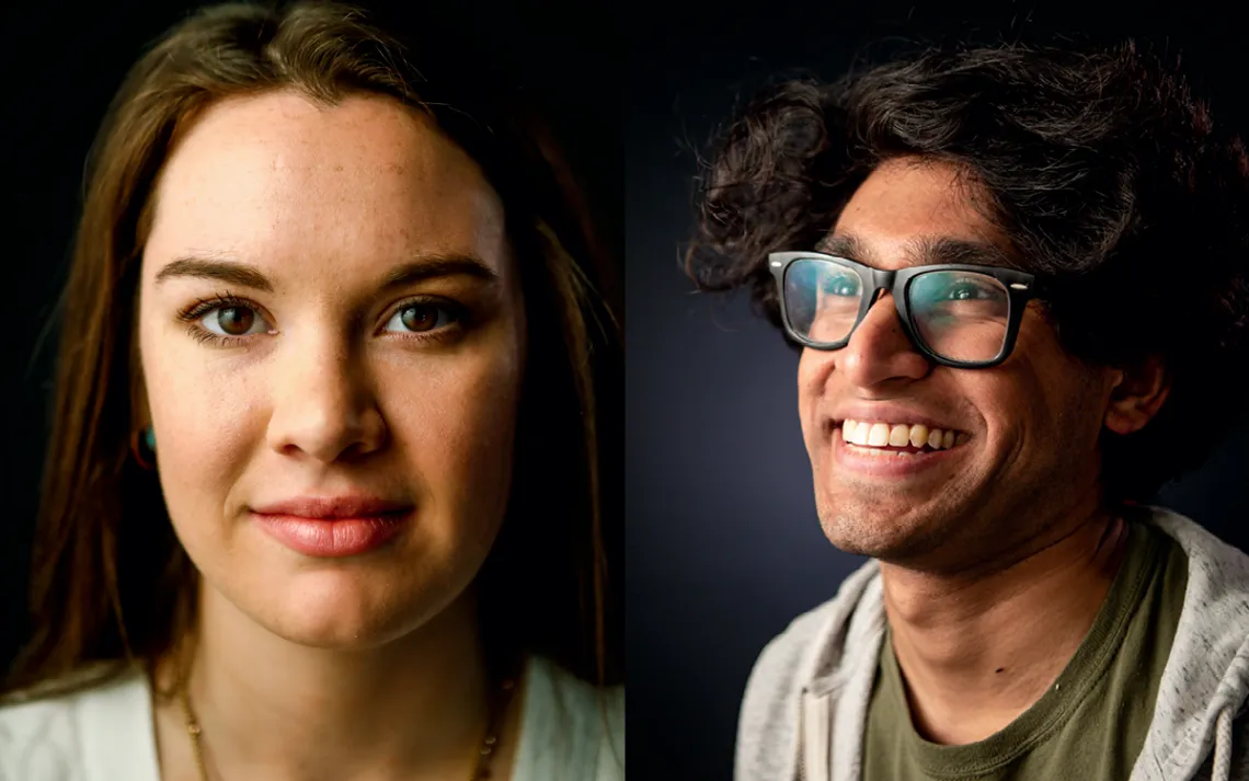 Lauren Hindman and Sudeep Ghantasala