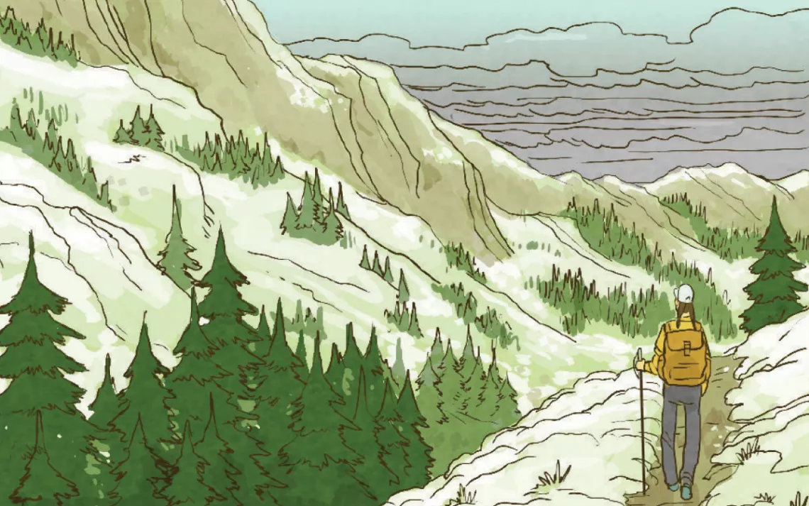 Beware the lure of a hot shower and a comfortable bed 