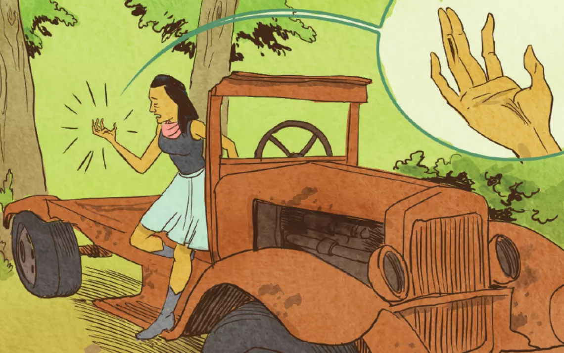 Without a first-aid kit, you're left to rely on the kindness of strangers