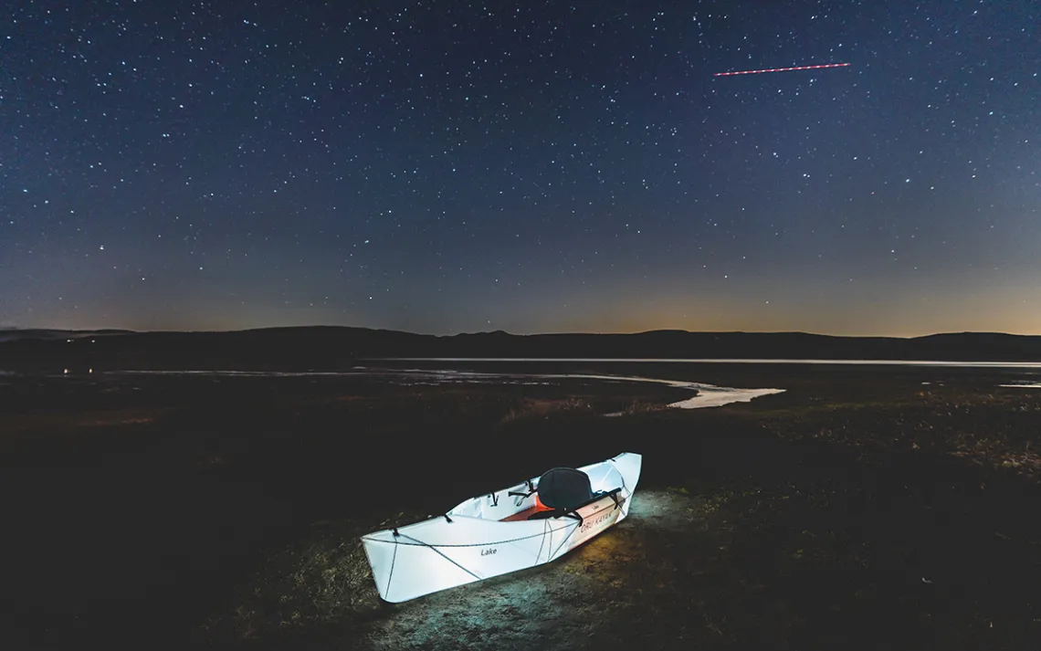 Folding kayak