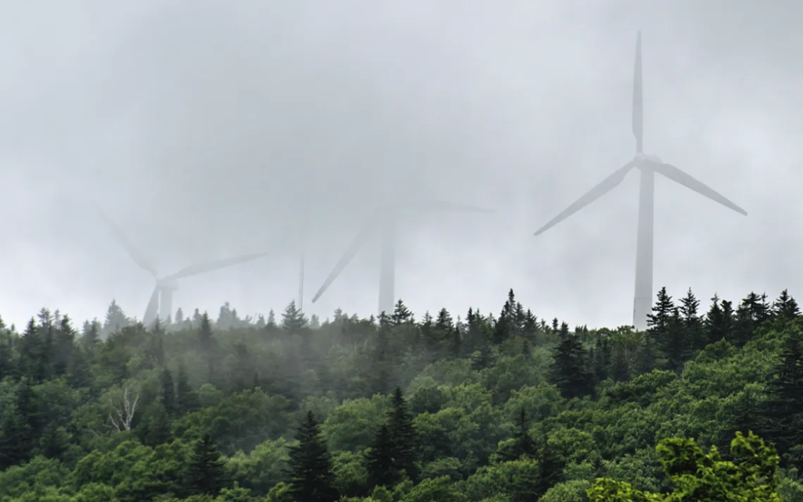 The Searsburg Wind Energy Facility