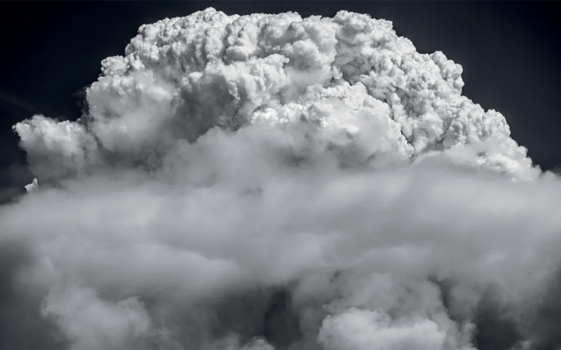 Pyrocumulus cloud
