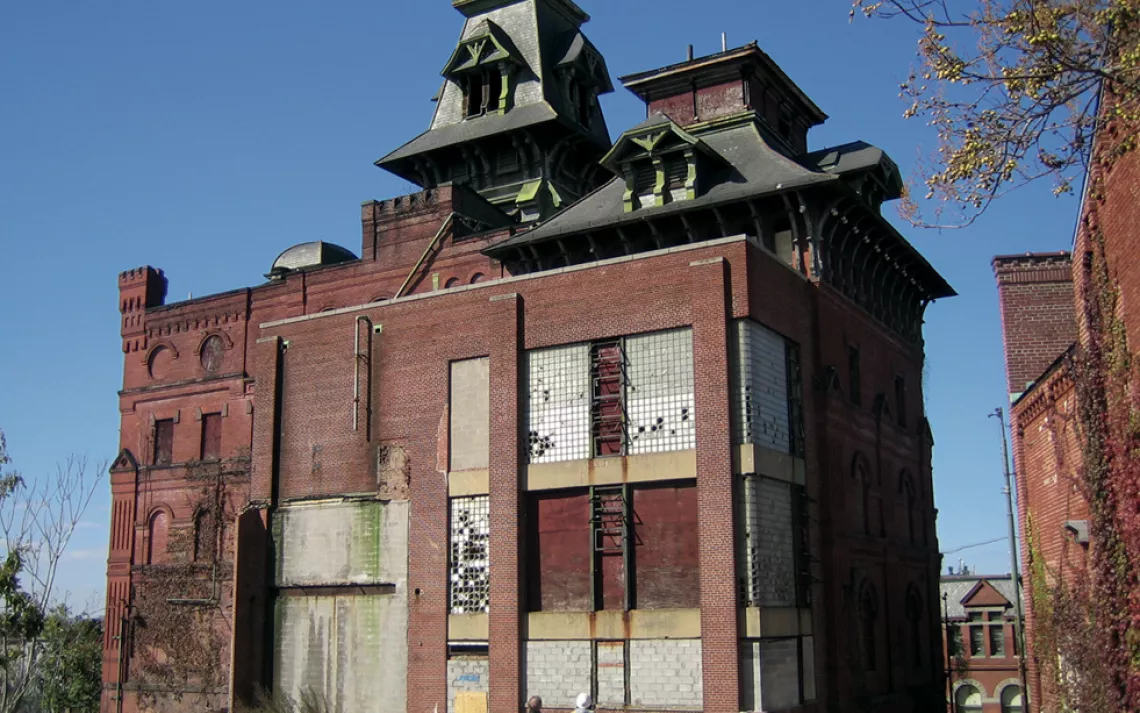 The American Brewery in Baltimore sat abandoned for decades.