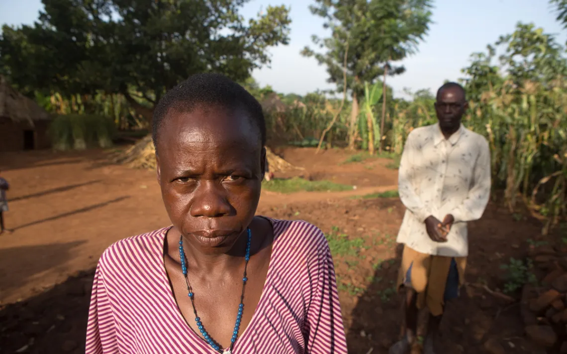Lucy Achieng Kizito, chairperson of a group in the Osukuru United Women Network