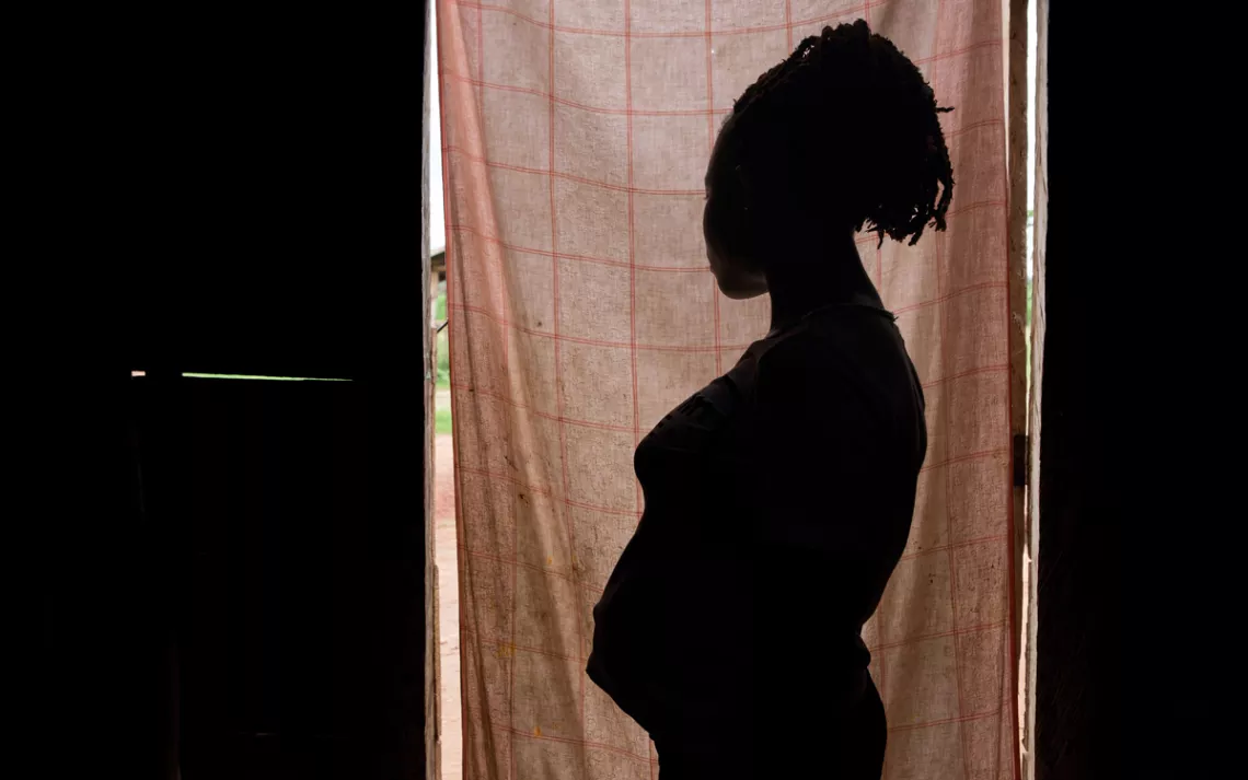 A 13-year-old girl says she was raped and impregnated by a man working at Newmont's Ahafo gold mine. 