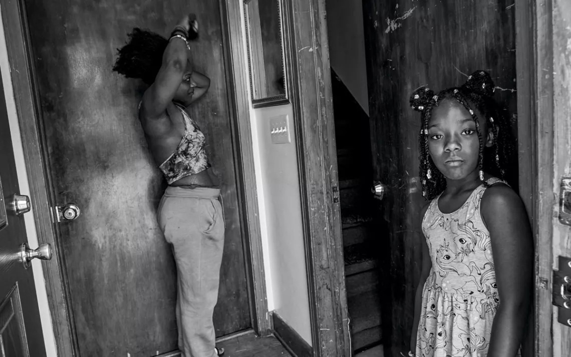 Moet and Harlem Valdez at their Newburgh, New York, home