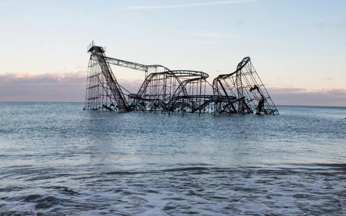 Hurricane Sandy's aftermath on the Jersey Shore