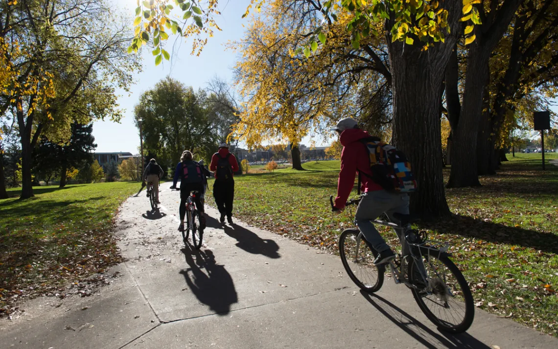 CSU was designated a platinum-level Bicycle Friendly University by the League of American Bicyclists.