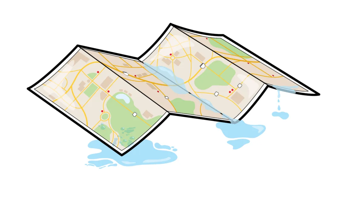 Waterproof Map