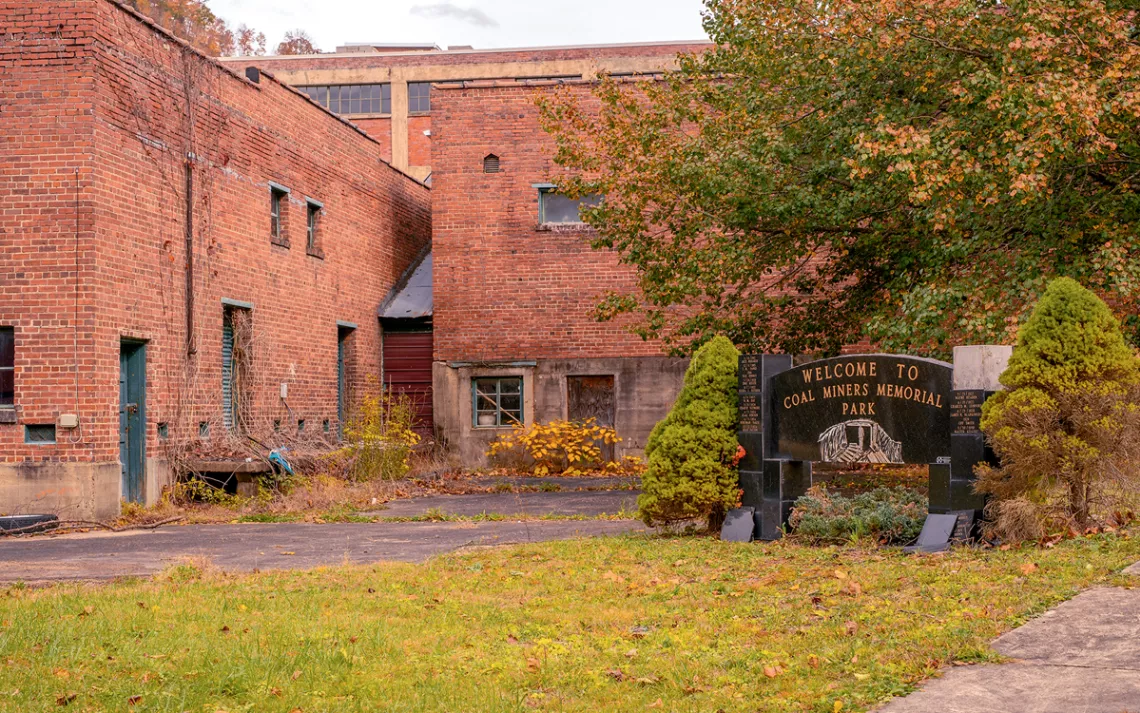 Cumberland (top) and Benham (bottom) were once thriving company towns. Today, a third of Harlan County residents live in poverty.