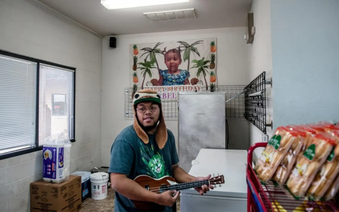 Some 15,000 Marshallese live in Springdale, Arkansas. Among them is JP Hemos.