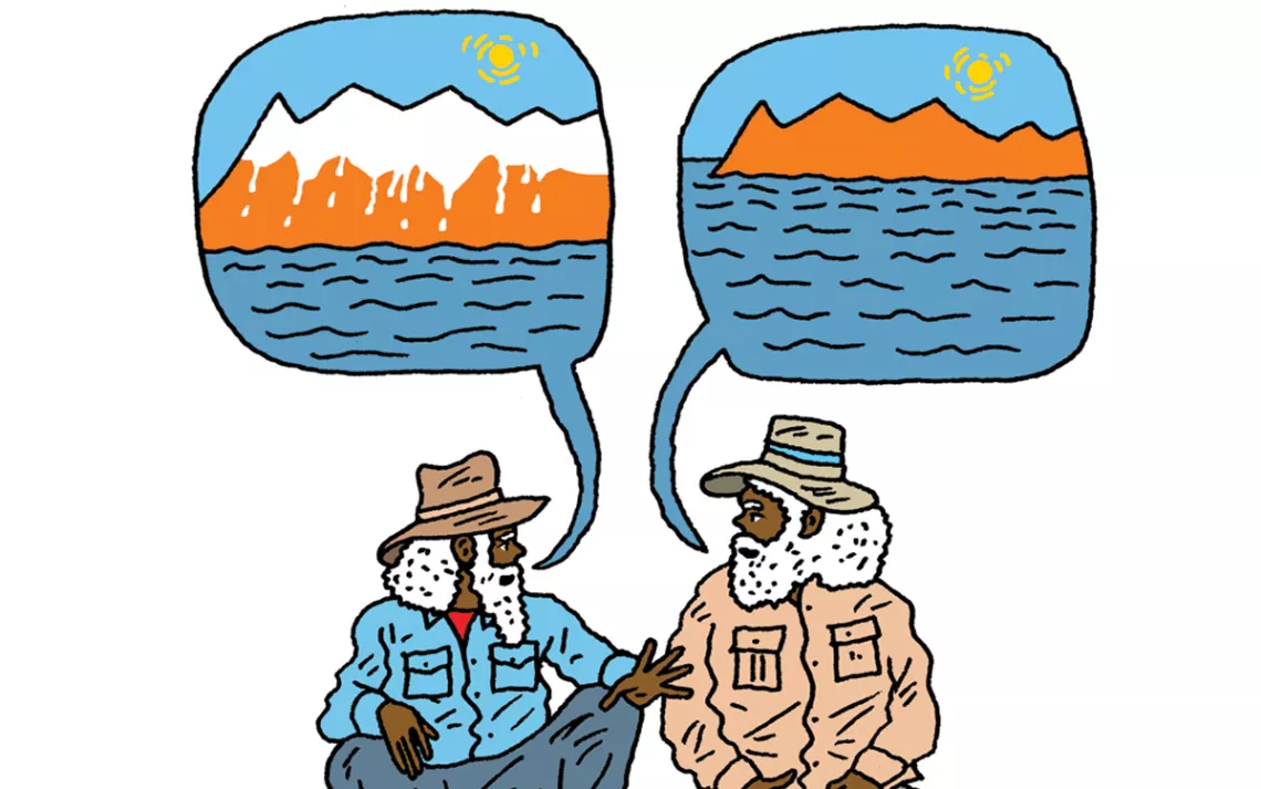 Aboriginal people in Australia have oral traditions related to events 10,000 years ago—including the rise of sea levels at the end of the last ice age.