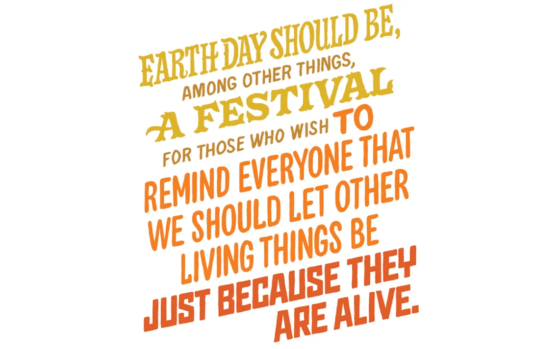 Earth day quote