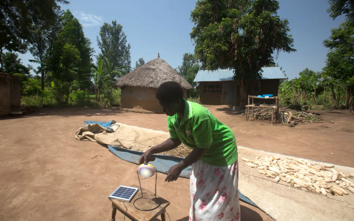 Angela Oguti, chairperson of a group in the Osukuru United Women Network