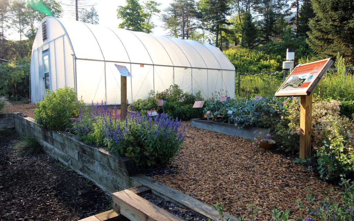 Climate Garden tunnel