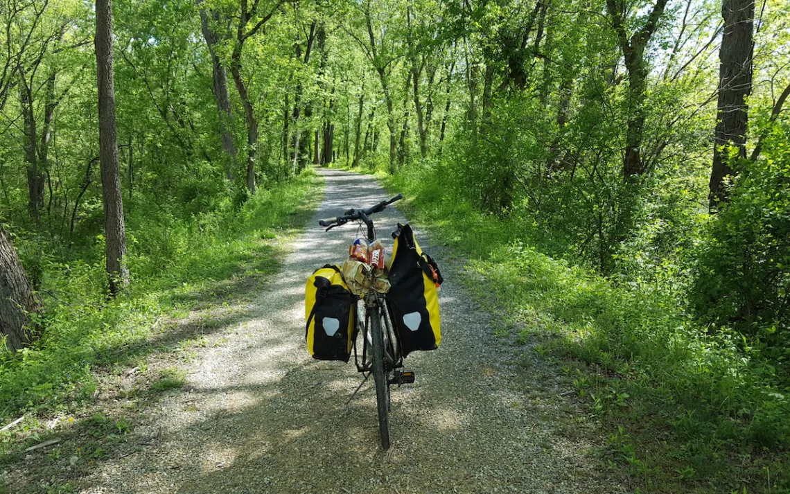 Bike on the C&O Canal