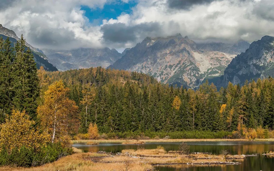 Štrbské pleso in the Tatras