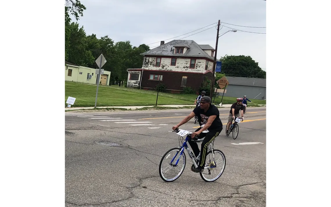 Hundreds of cyclists participated in Flint’s inaugural Cycle Fest on June 16, 2019. 