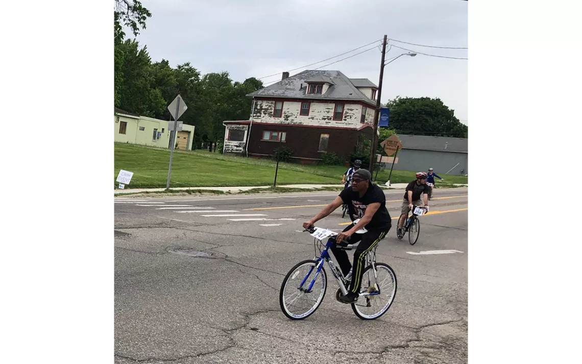 Hundreds of cyclists participated in Flint’s inaugural Cycle Fest on June 16, 2019. 