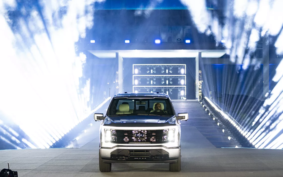 All-electric Ford F-150