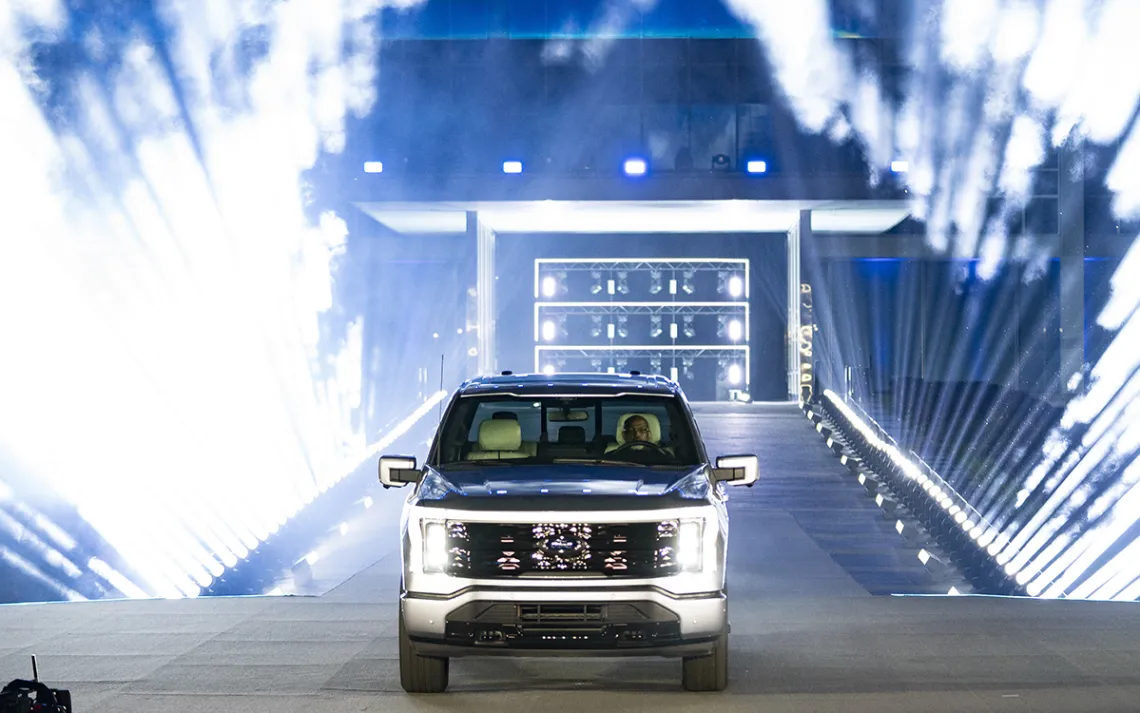 All-electric Ford F-150