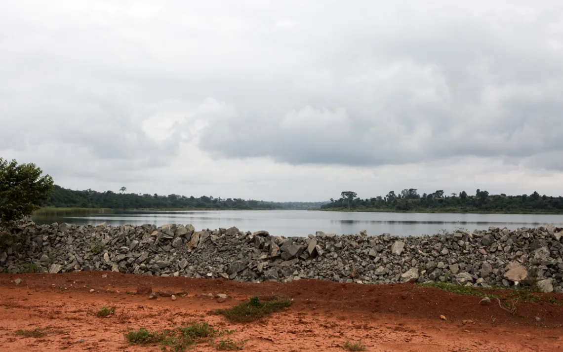 The Ahafo gold mine
