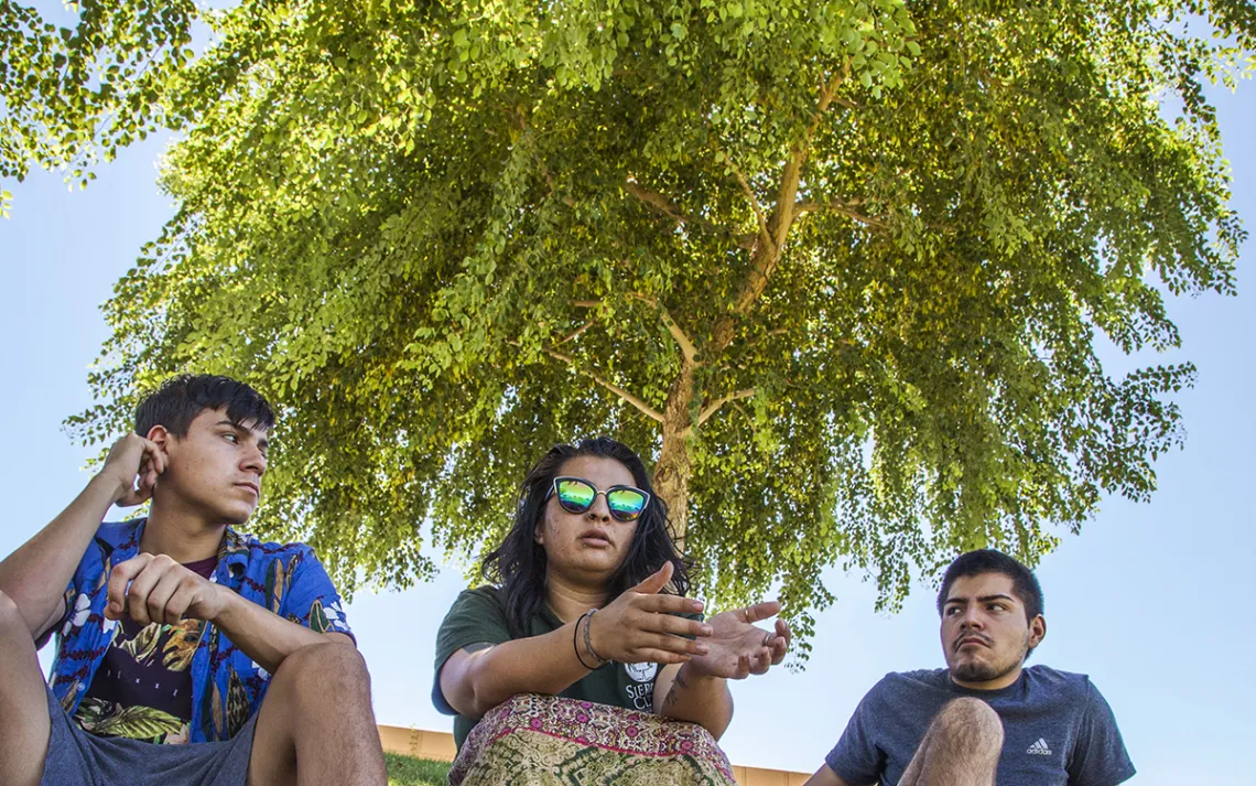 Youth activists for the Salton Sea