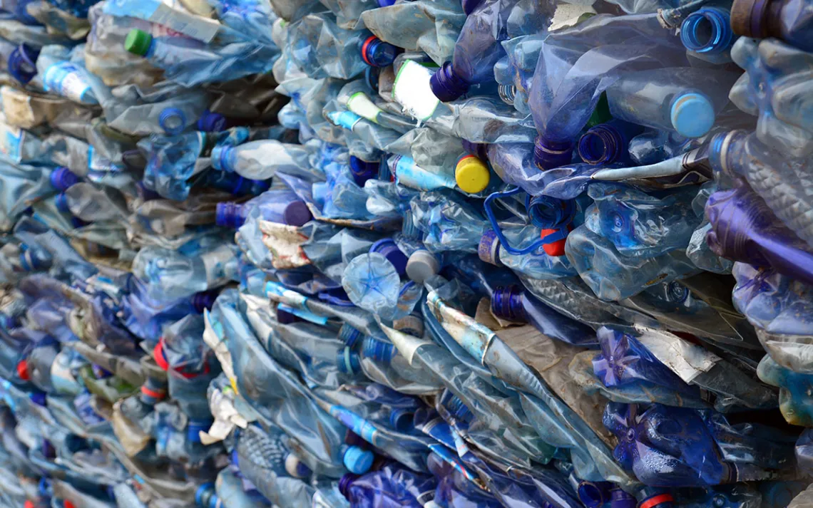 Plastic pollution