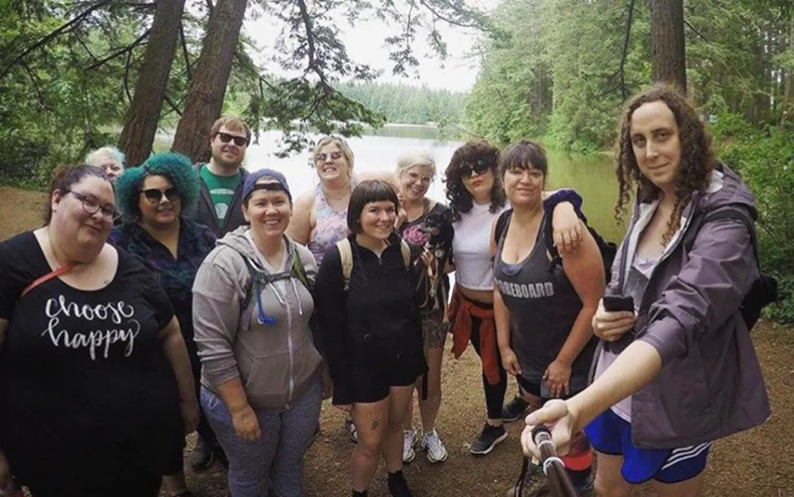 Unlikely HIkers
